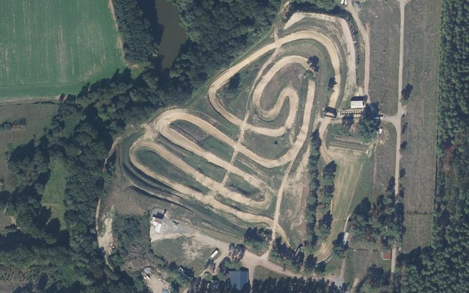 Circuit de la Chambre aux Loups seen from above