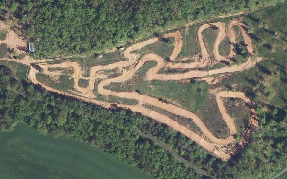Circuit des Places vu du ciel