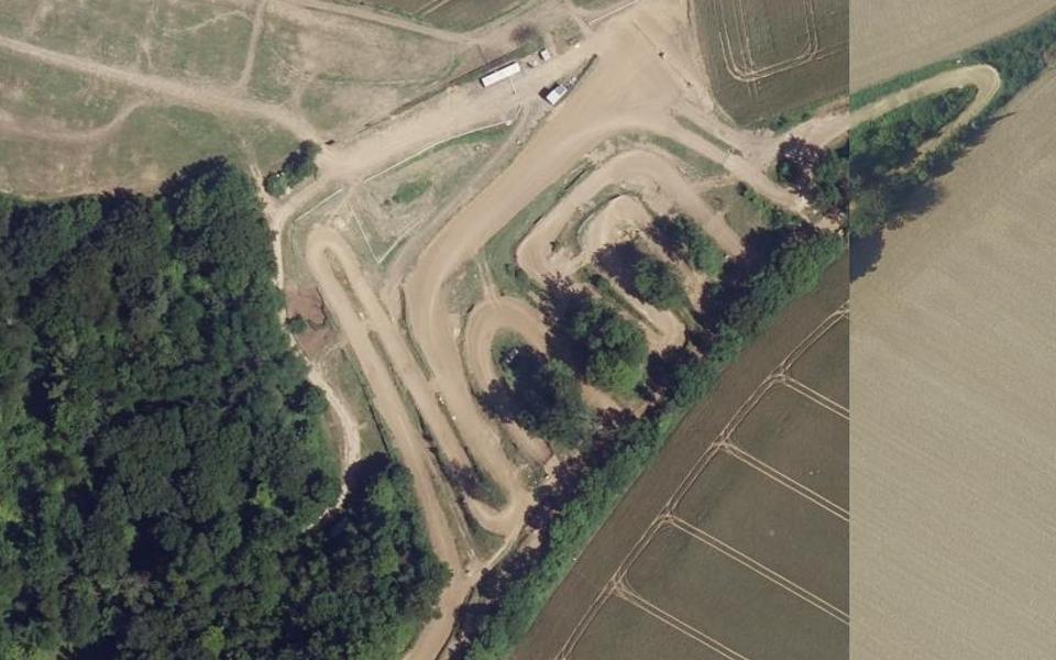 Circuit la Plaine d'Un Sol vu du ciel