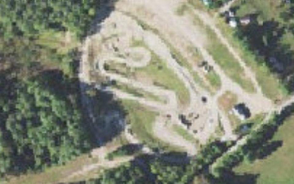 Canaan Lions Club - Motocross Track seen from above