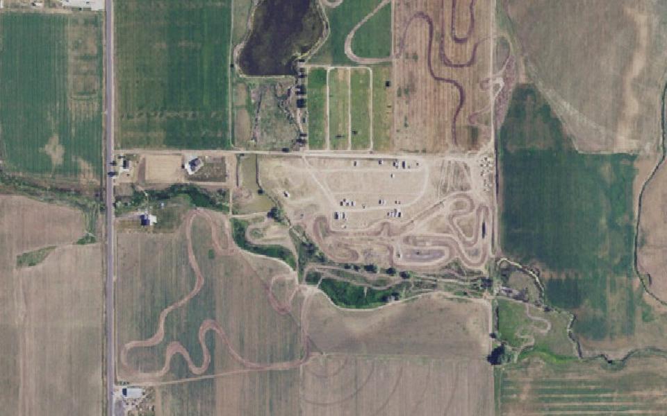 Cache Valley MX seen from above