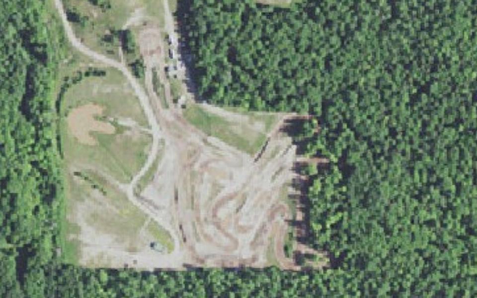 Xmas Motorsports Park seen from above