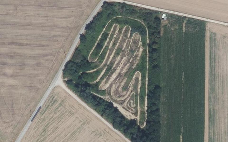 Gillonnay Sx Park vu du ciel