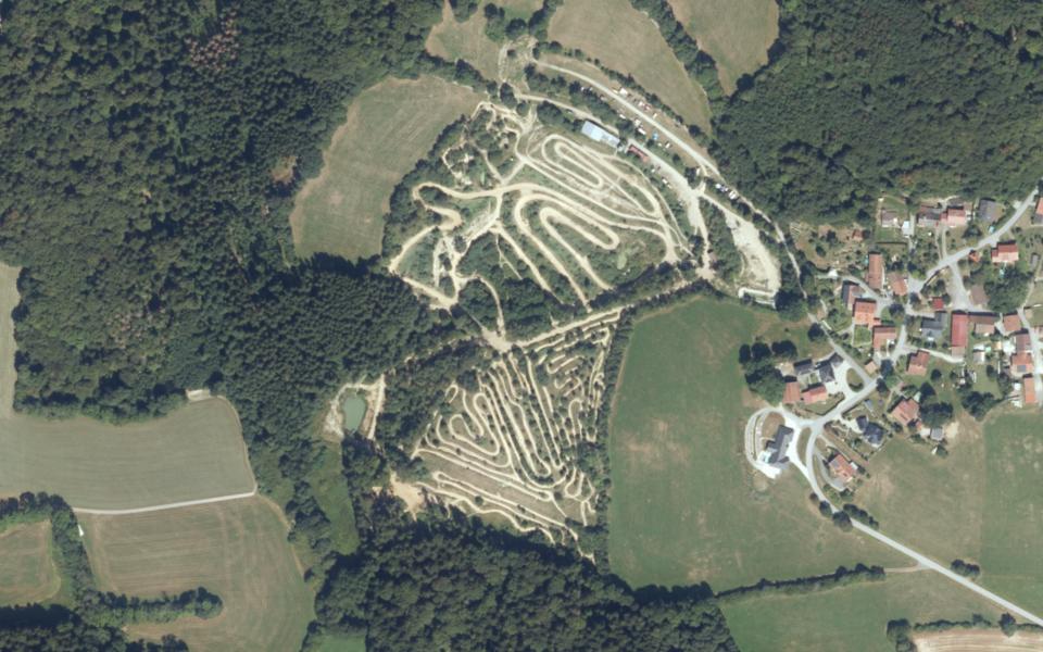MCC Röhrnbach-Reisersberg vu du ciel