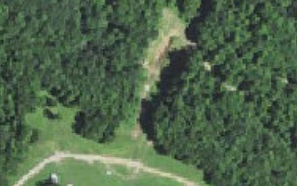 Hill Climb seen from above