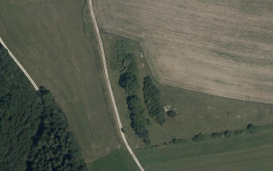 Eigeltingen motocross track seen from above