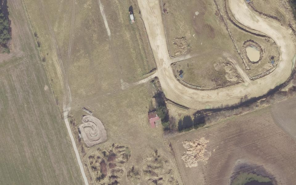 Auto Rally Cross Club Werlte e.V. seen from above
