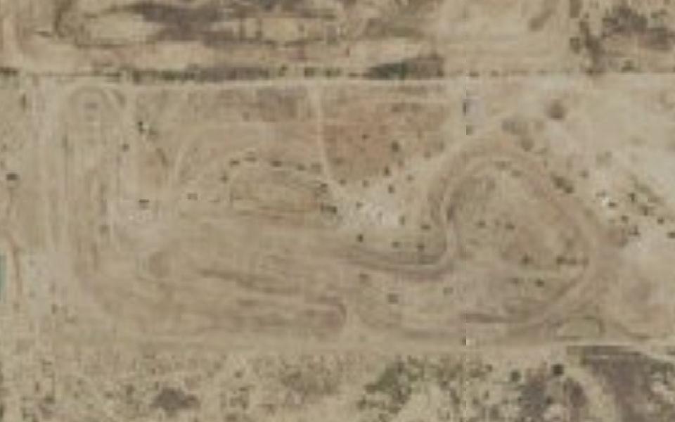 Roadrunner Speedway seen from above