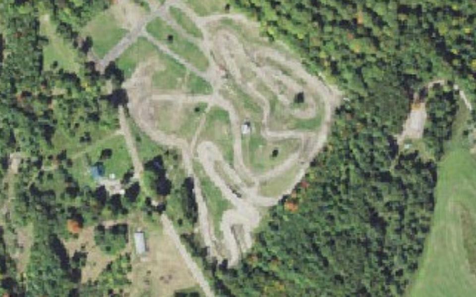 Rider Hill seen from above