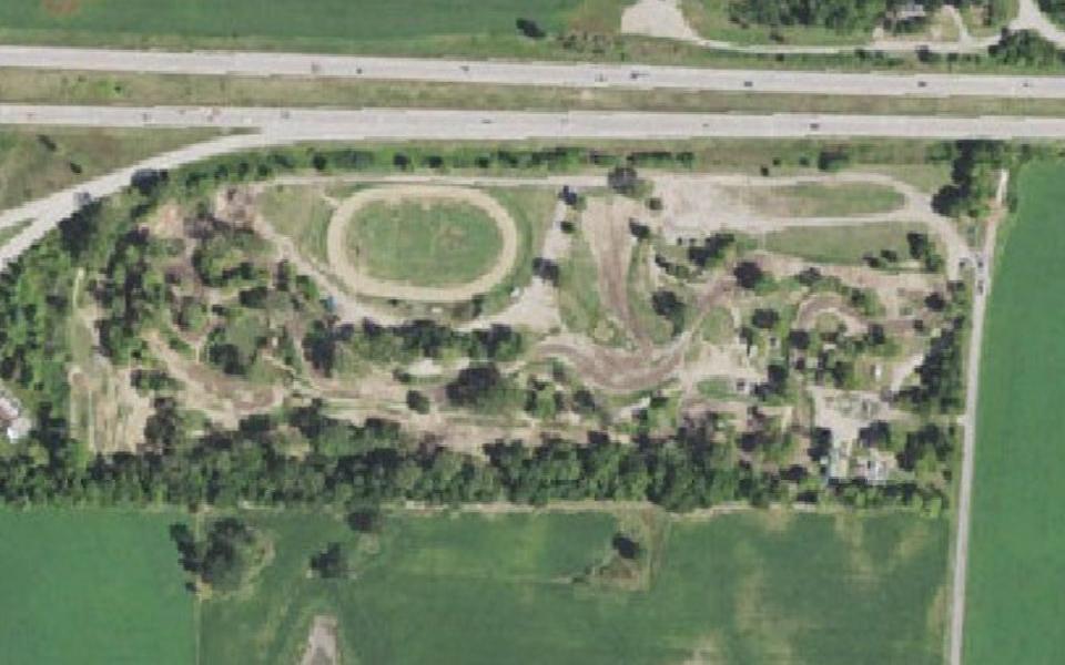 Short Track seen from above