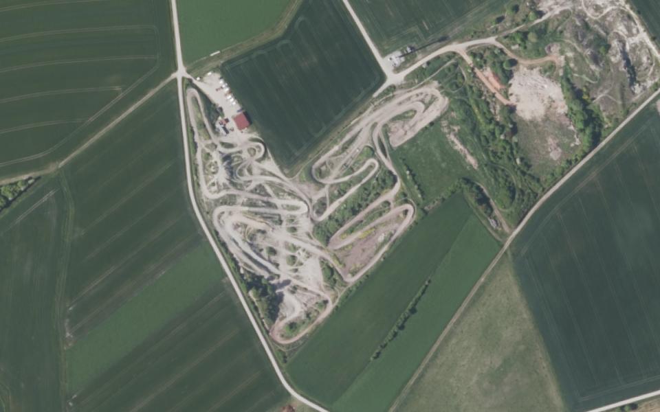 Trainingsgelände AMC Bad Windsheim vu du ciel