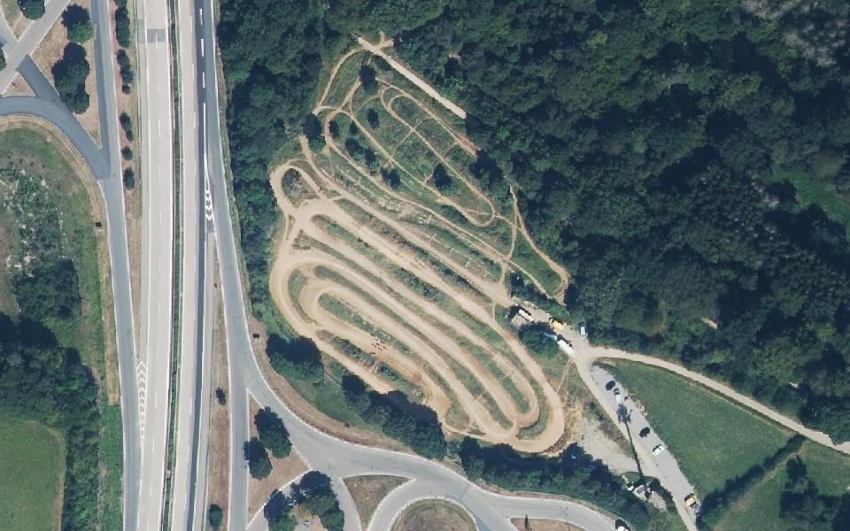 Marco Dorsch Offroad Training seen from above