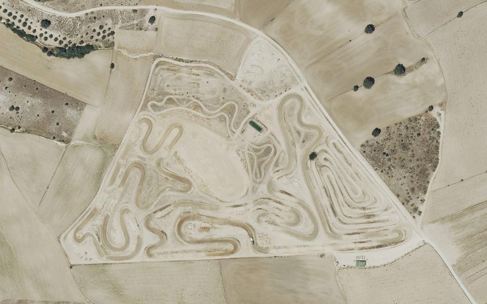 Circuito El Bunker Motoarea seen from above