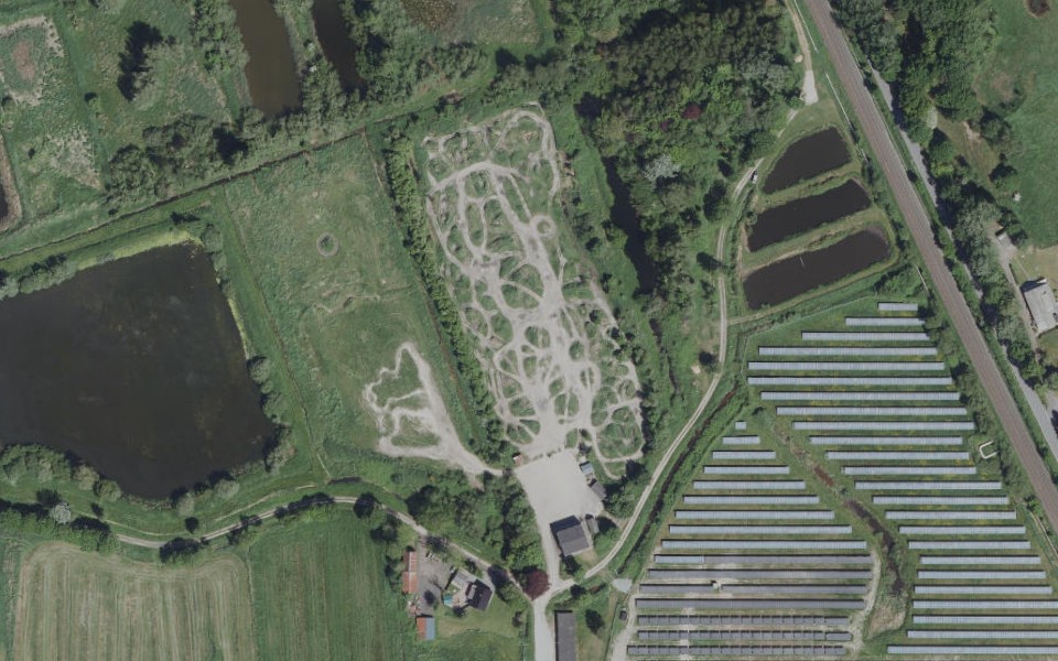 Wühlmäuse Schleswig-Holstein vu du ciel