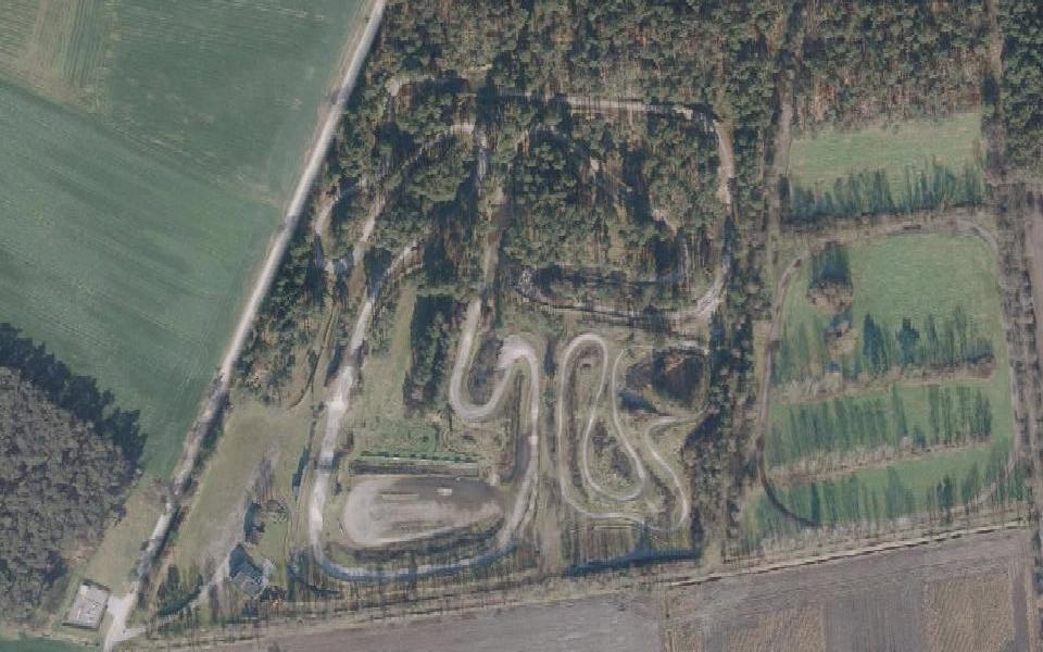 Hondapark seen from above