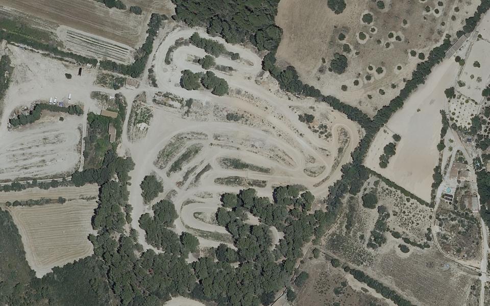 circuit Fora Vila vu du ciel