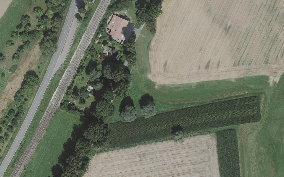 Terrain de motocross d’Erbach vu du ciel