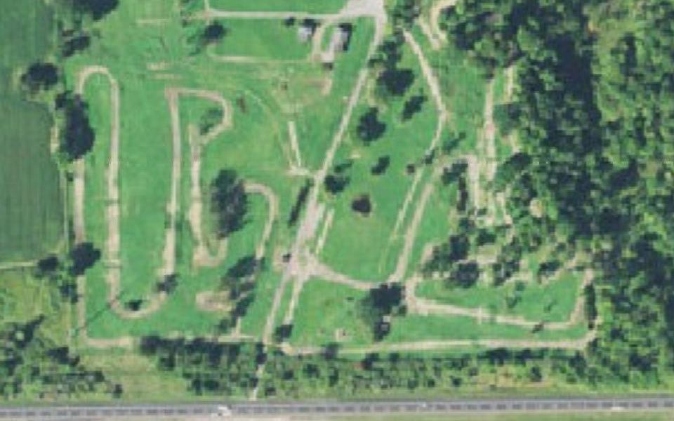 Big Game Raceway vu du ciel