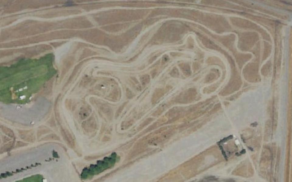 Motocross Course vu du ciel