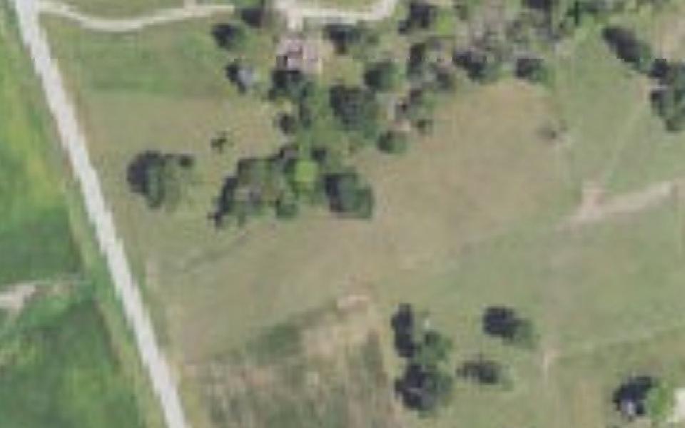 Sheridan motocross track seen from above