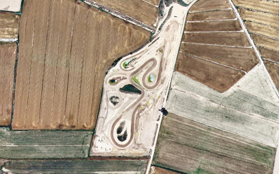 La Farm vu du ciel
