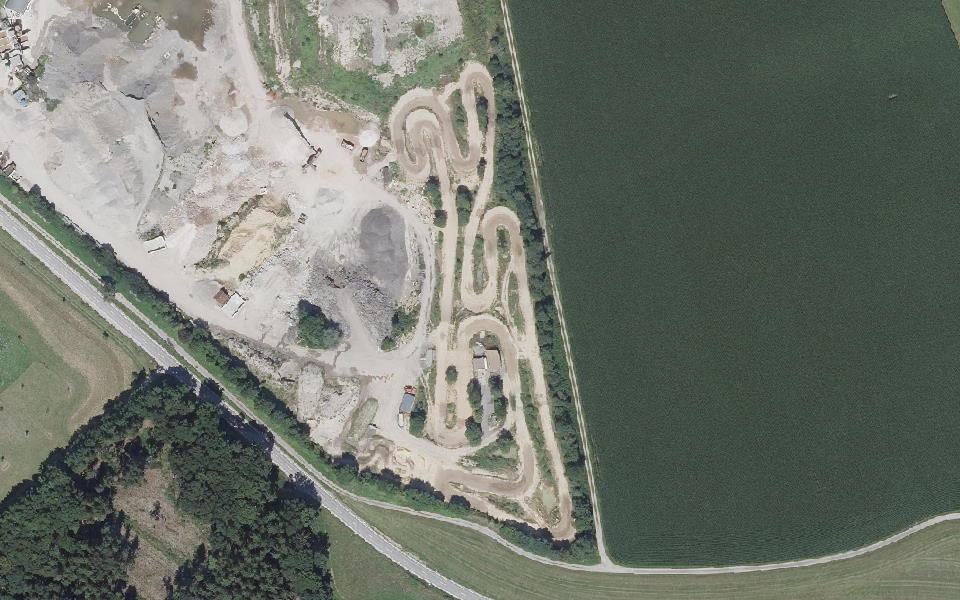 MC Berkheim seen from above