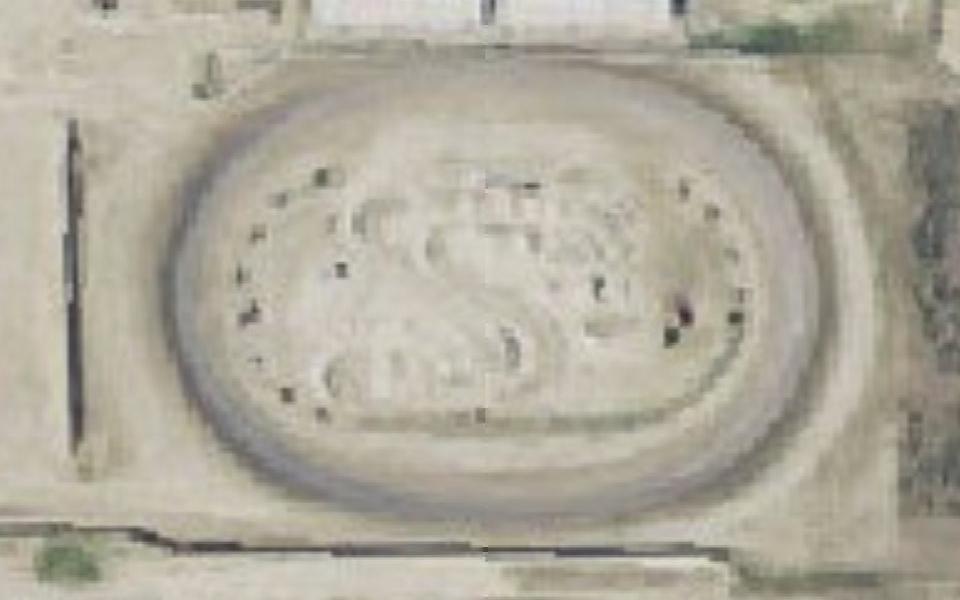 Big Sky Speedway seen from above