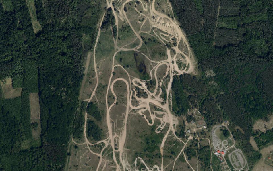 Motocross Hodonín Pánov vu du ciel