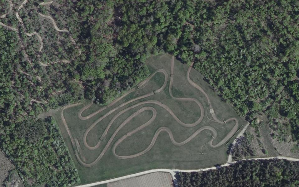 Circuit Enduriceys vu du ciel