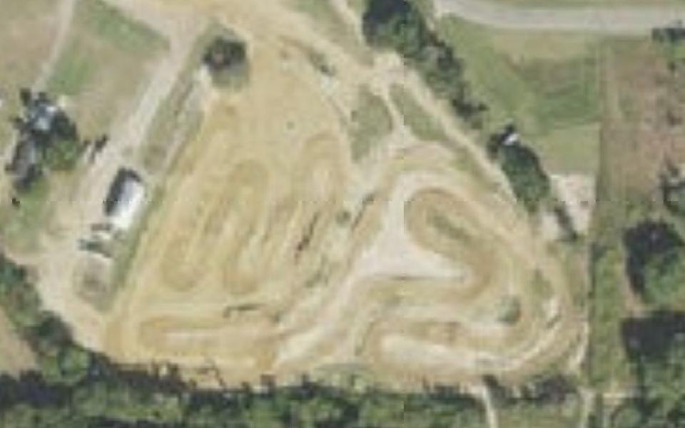 Dade City Motocross seen from above