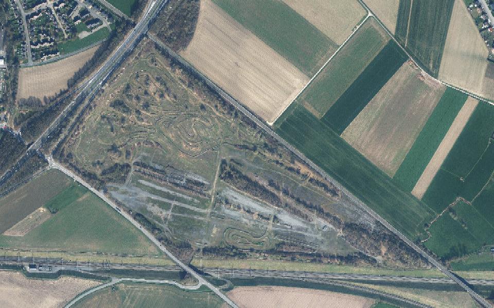Zoning (dit DELTA) à aménager seen from above