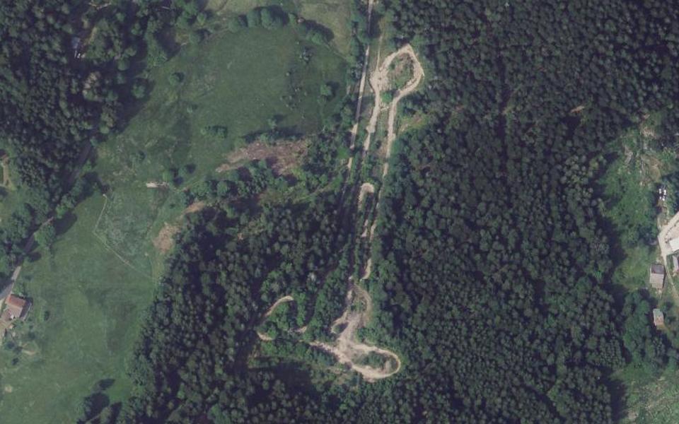 Moto-cross de Ramberchamp vu du ciel