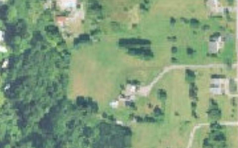 Preston City motocross track seen from above