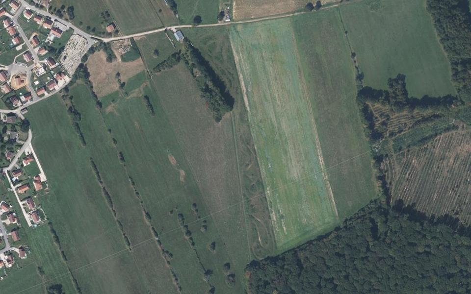 Rans motocross track seen from above
