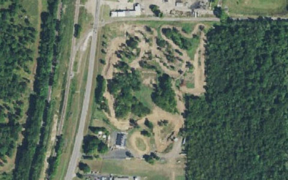 Sweet 16 Motocross Park seen from above