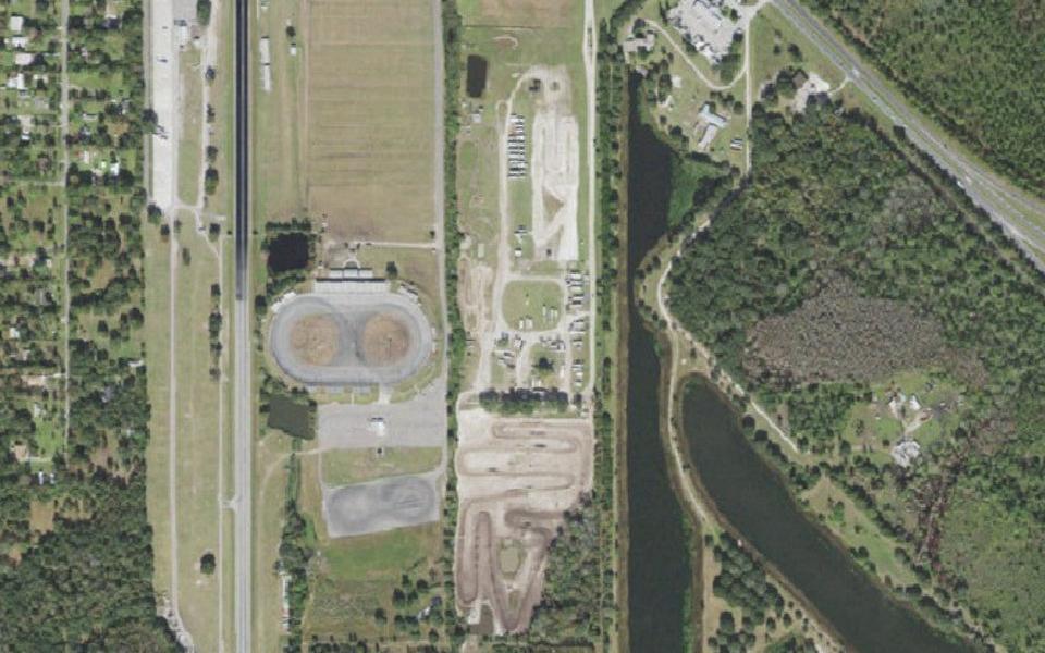 Orlando MX Park vu du ciel