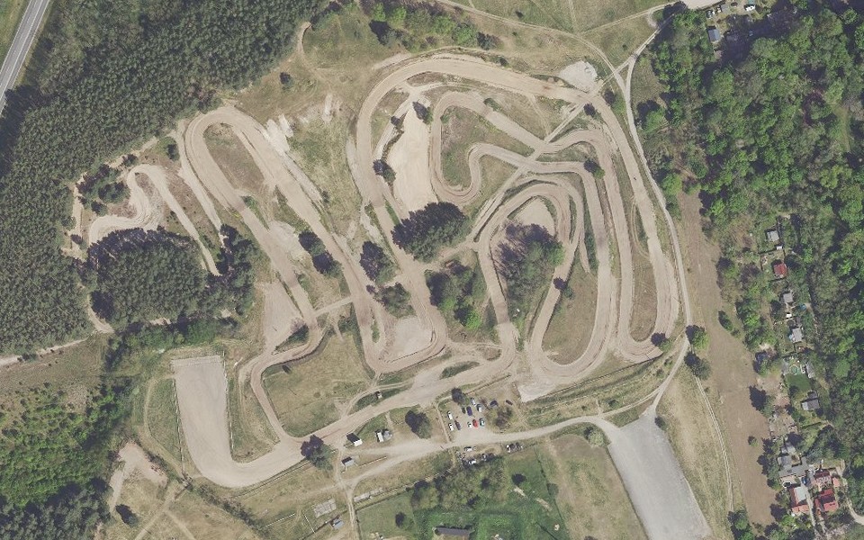Silberberge seen from above