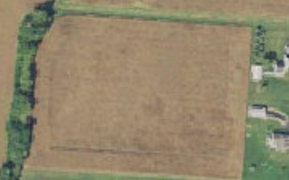 Ashville motocross track seen from above