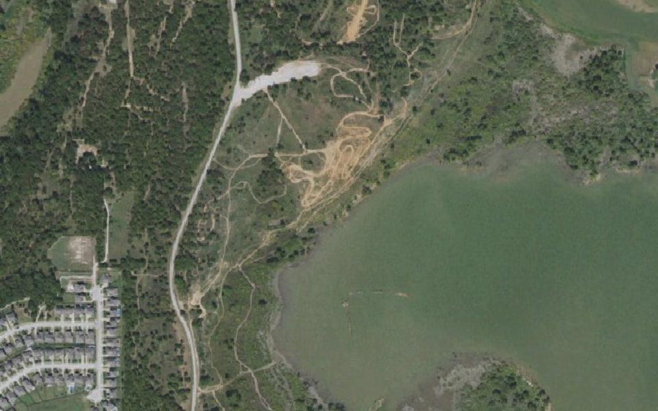 ATV & Motorcross Area seen from above