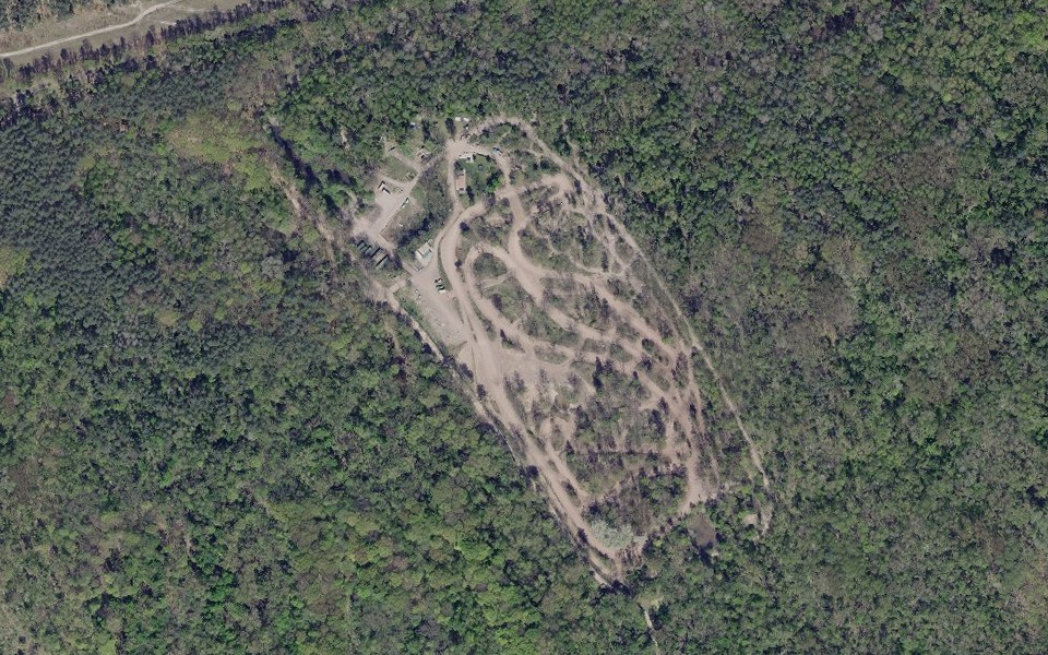 Nordring Lauchhammer vu du ciel
