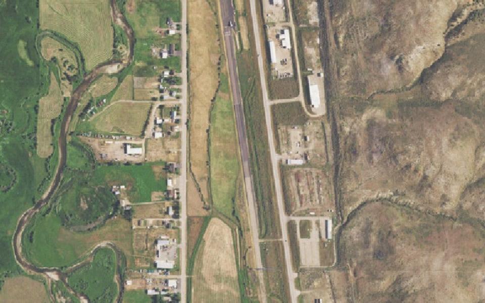 Hypoxia Dragway vu du ciel