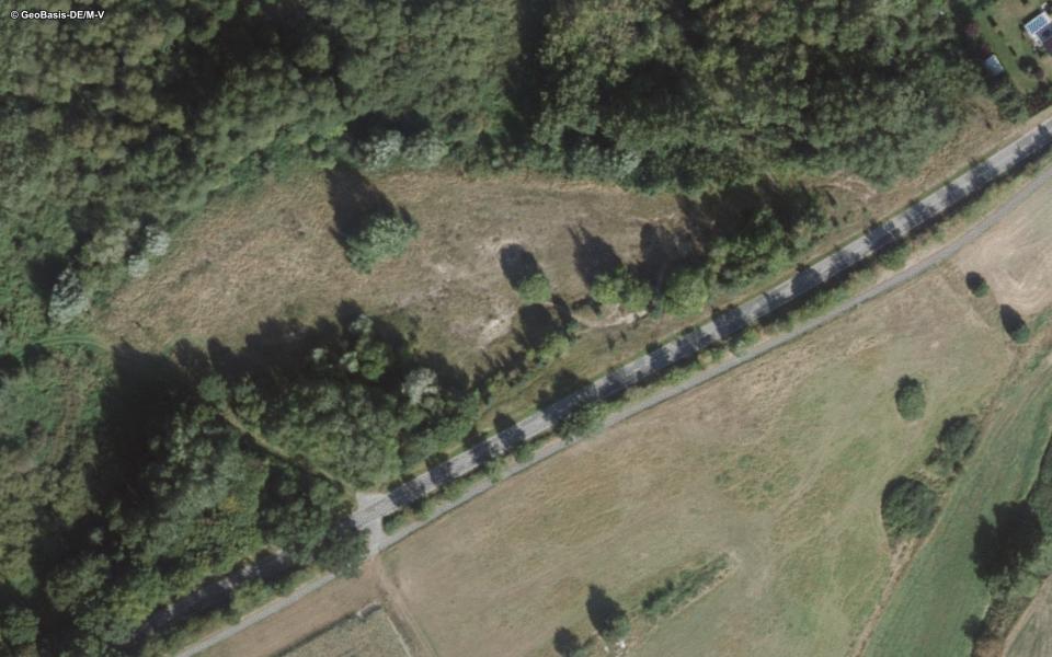 Selmsdorf motocross track seen from above