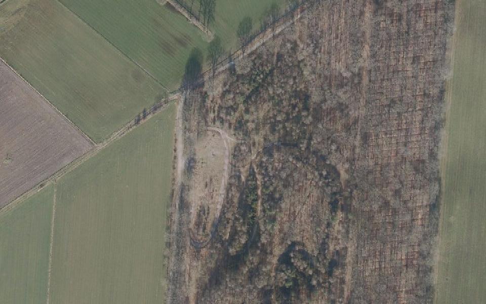 Peer motocross track seen from above