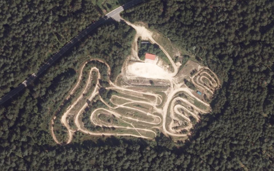 MX Schule Bayern seen from above