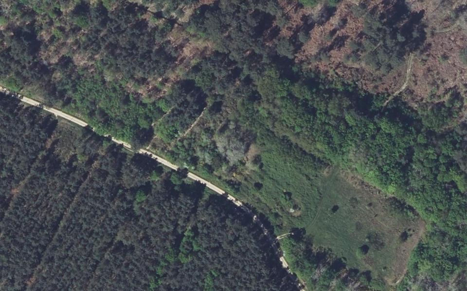 Eyraud-Crempse-Maurens motocross track seen from above