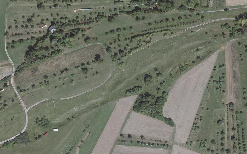 Terrain de motocross d’Herrenberg vu du ciel