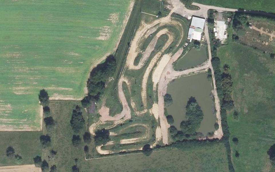 Moto Cross de Frotey-lès-Lure seen from above