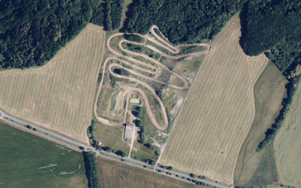 Motokrosová dráha vu du ciel