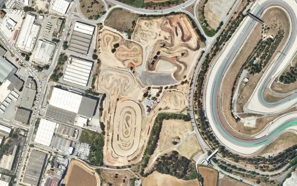 Rocco's Ranch seen from above