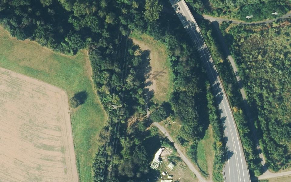 Terrain de motocross d’Asslar vu du ciel